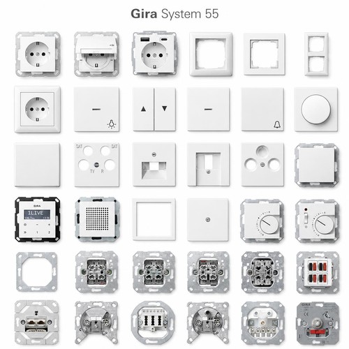 Gira system standard - gira, 55