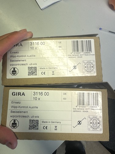 20x gira 3116 - 3116, 00