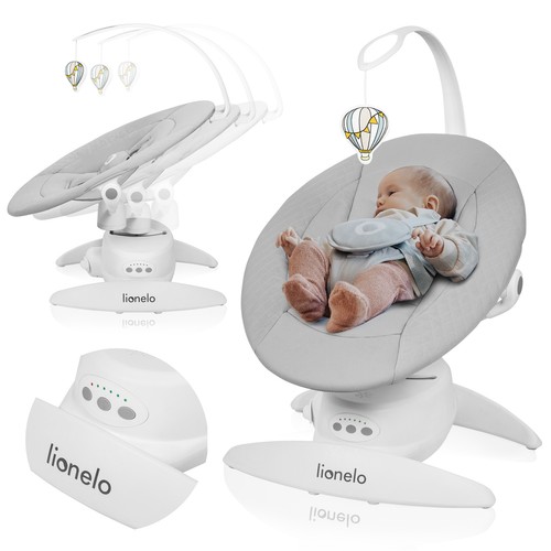 Babywippe elektrisch lionelo - babywippe,