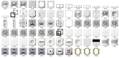 Gira system reinweiß - gira,