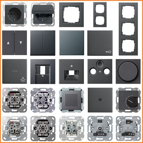 Gira system anthrazit - system, 55