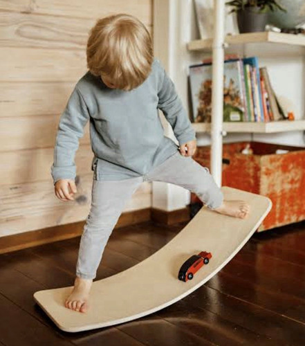 Holz balance board wippe inkl - balance,