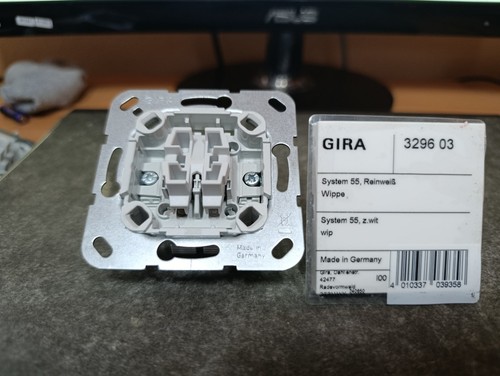 Gira system reinweiß - system, 55